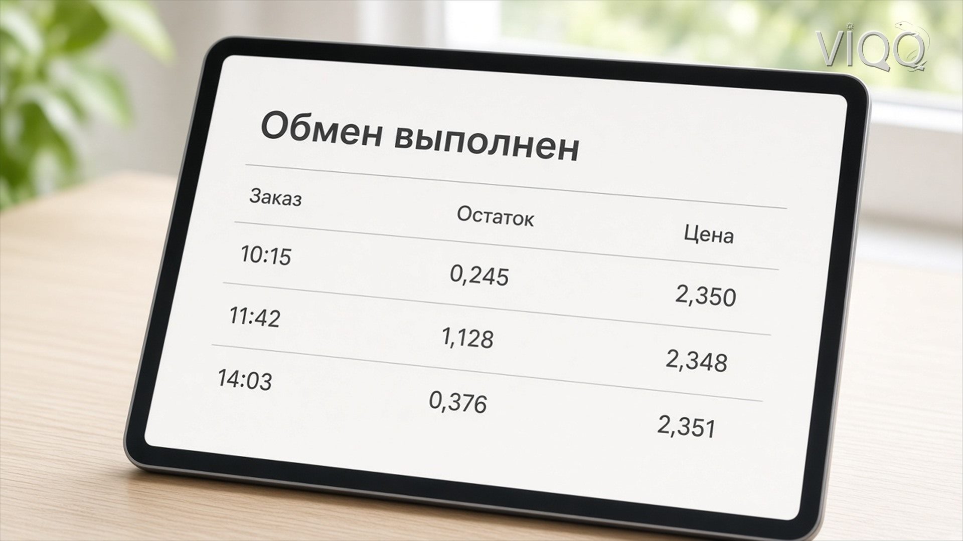 Заказ с площадки: статус Проведён в учёте