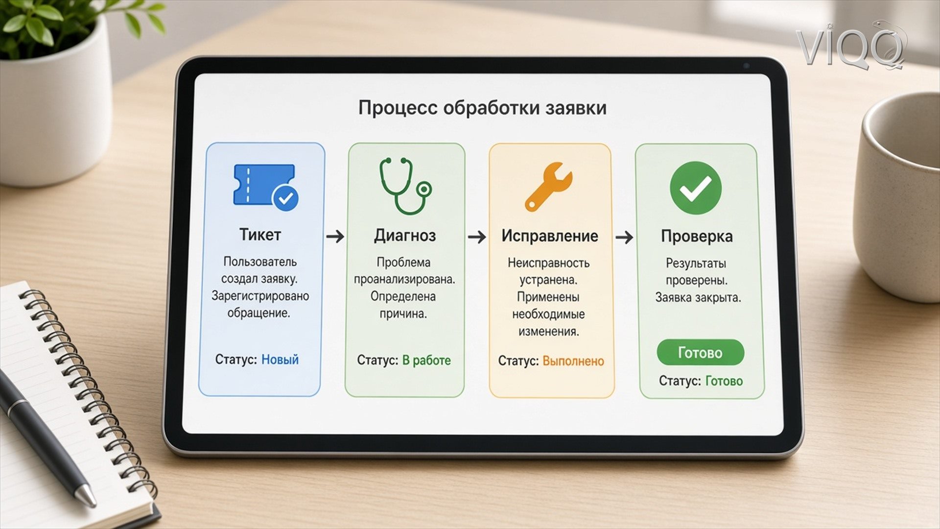 Схема реакции на инцидент