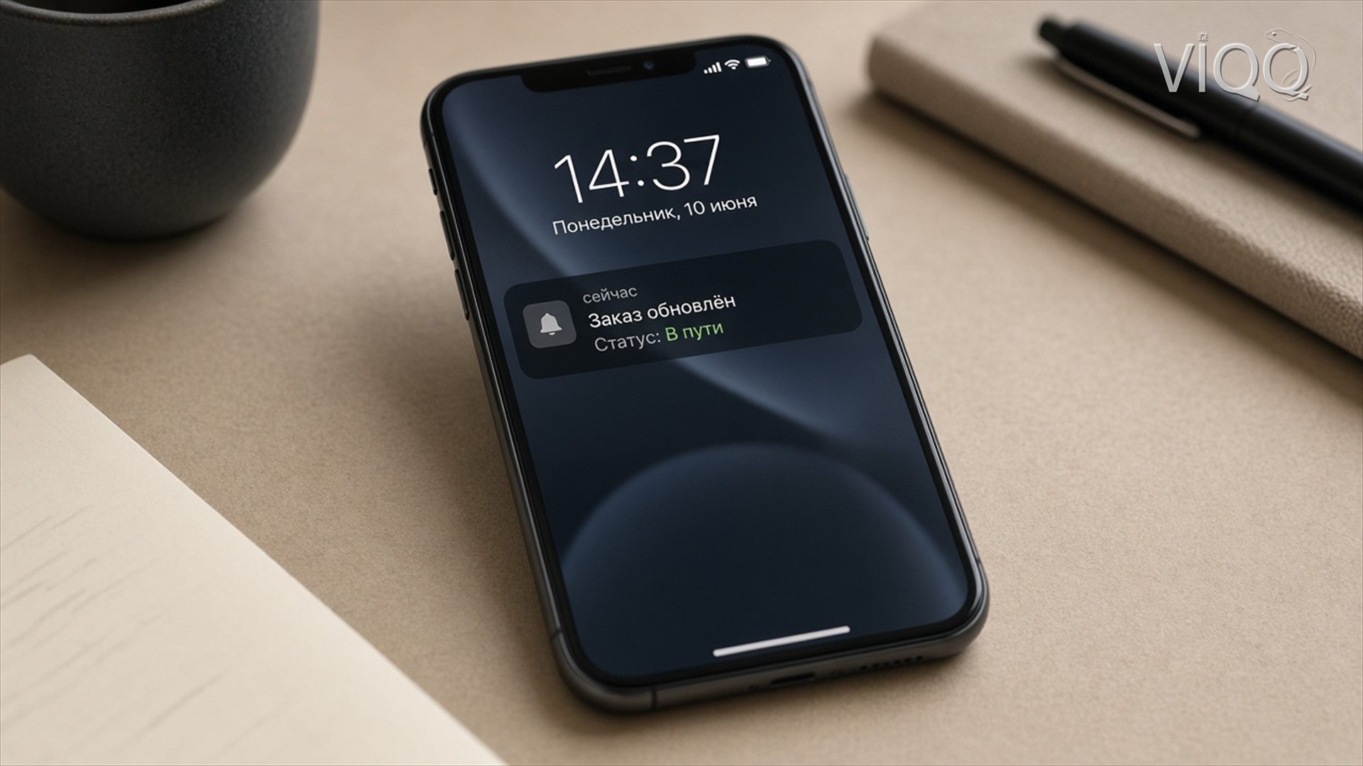 Push в PWA: уведомление о смене статуса заказа