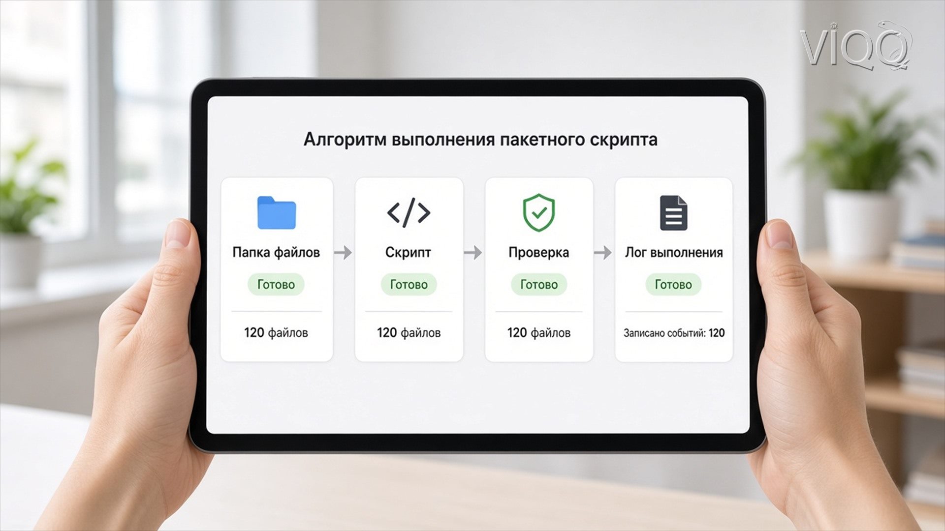 Схема: расписание, скрипт, источник, результат, уведомление