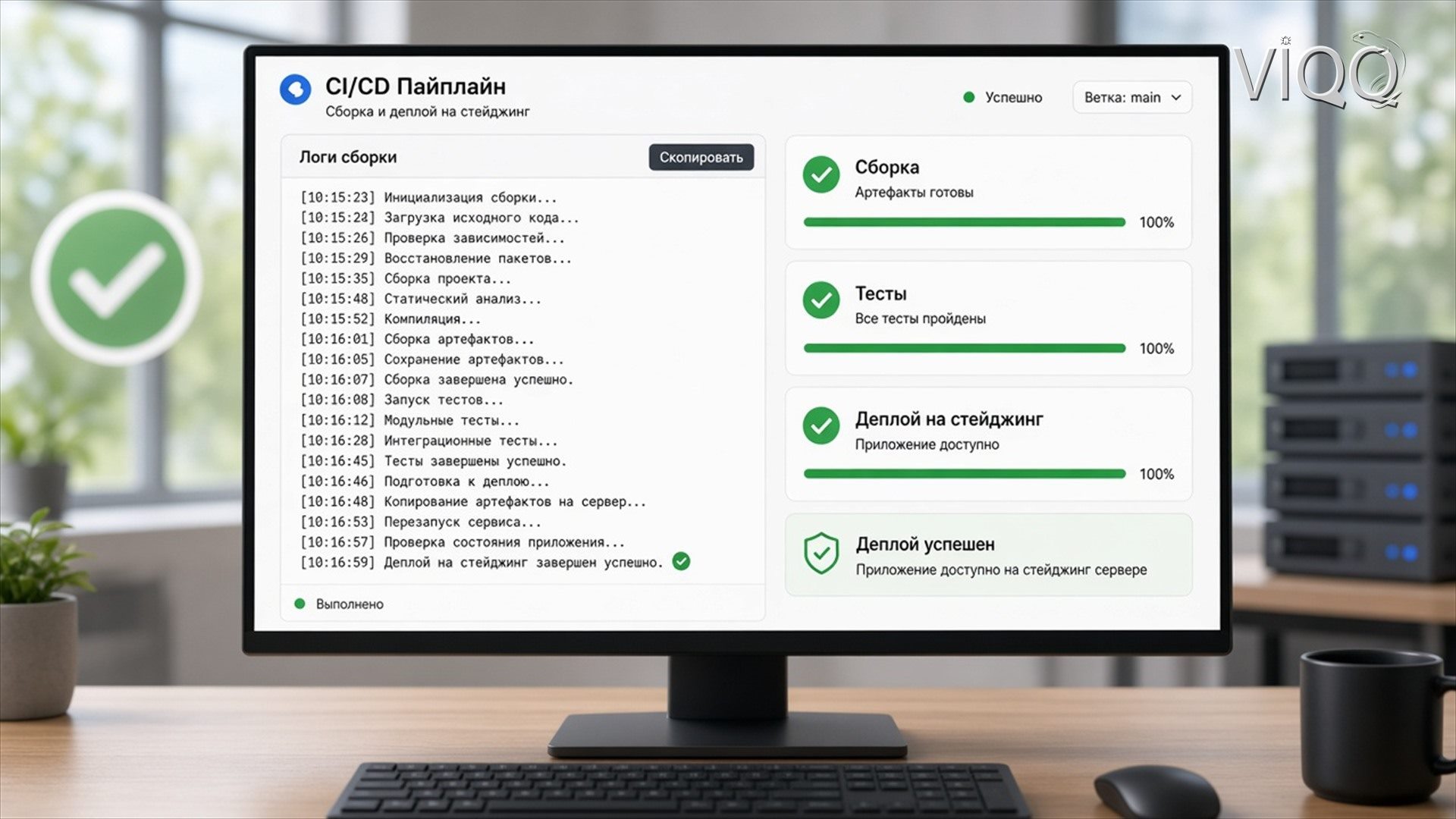 Релиз сервиса после доработки ИИ-кода