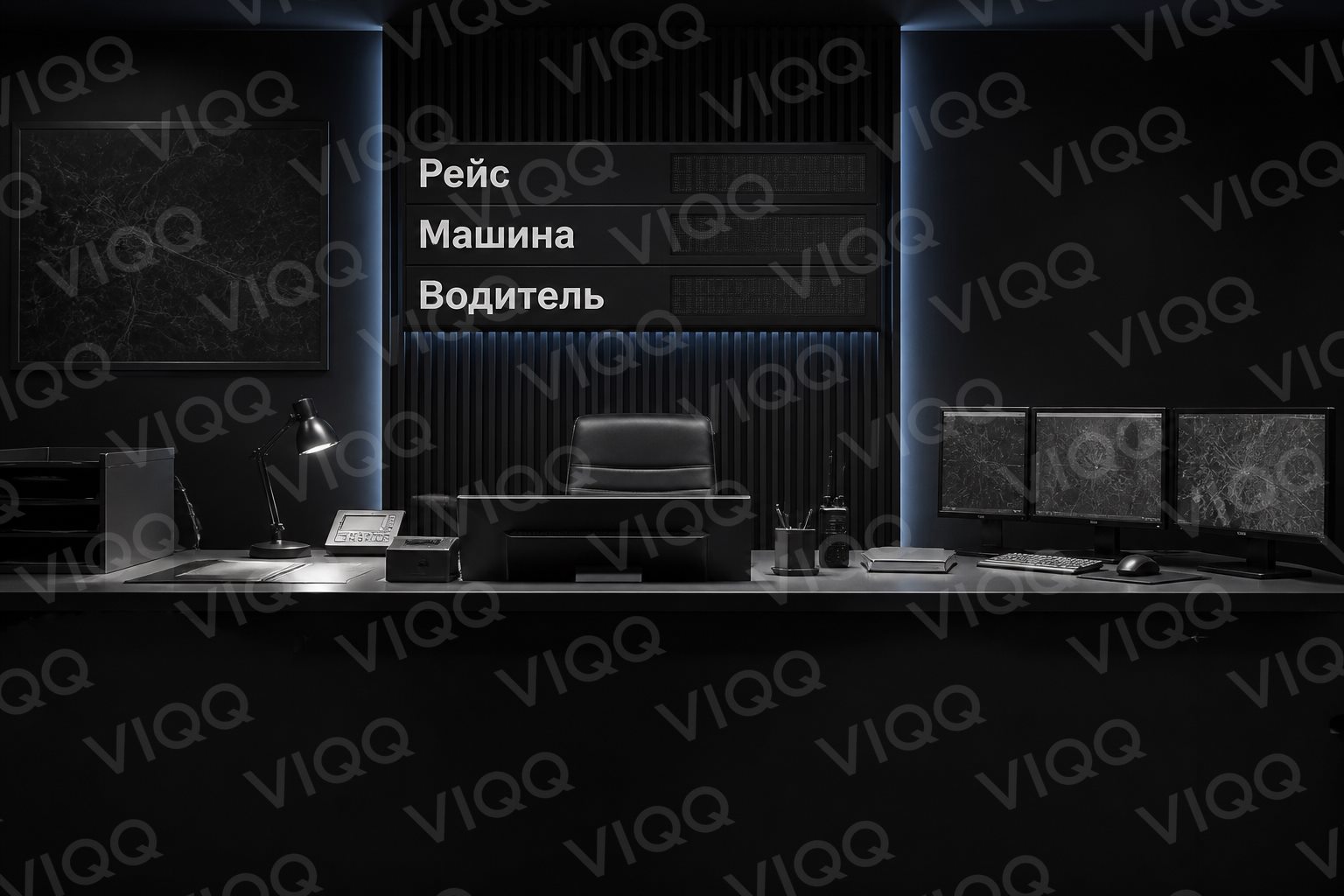 Диспетчерская: рейс, машина, водитель